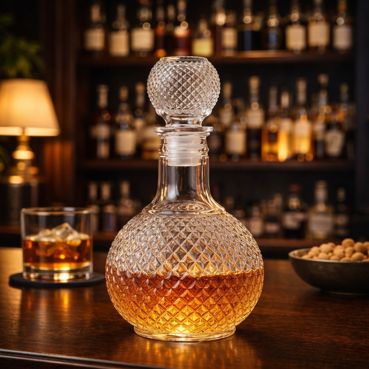Karafka do Whisky - Diamentowe Cięcie
