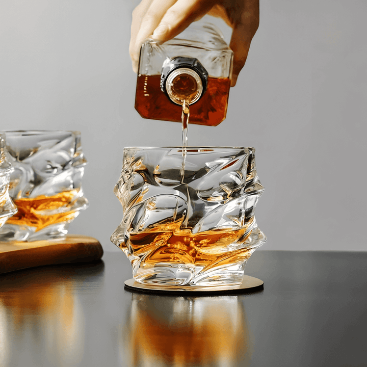 Szklanka do whisky Arashi z japońskiego kryształu