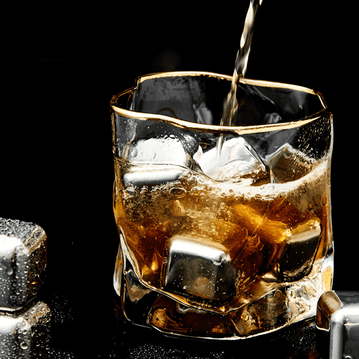 Szklanka do whisky Hoshi Gold z japońskiego kryształu