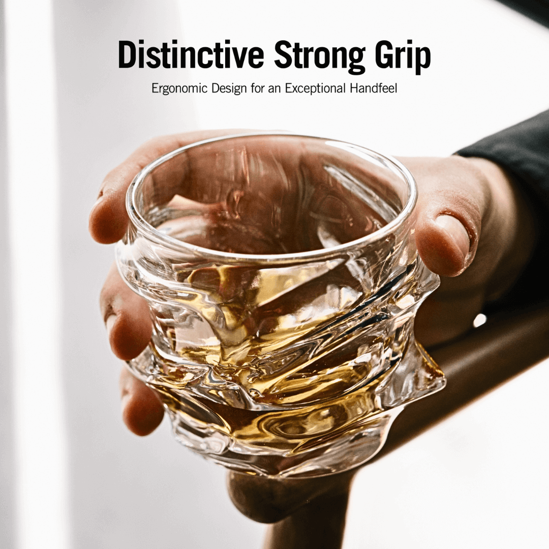 Szklanka do whisky Arashi z japońskiego kryształu