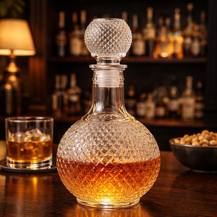 Karafka do Whisky - Diamentowe Cięcie