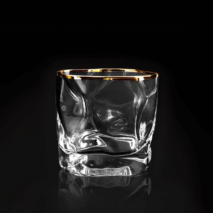 Szklanka do whisky Hoshi Gold z japońskiego kryształu