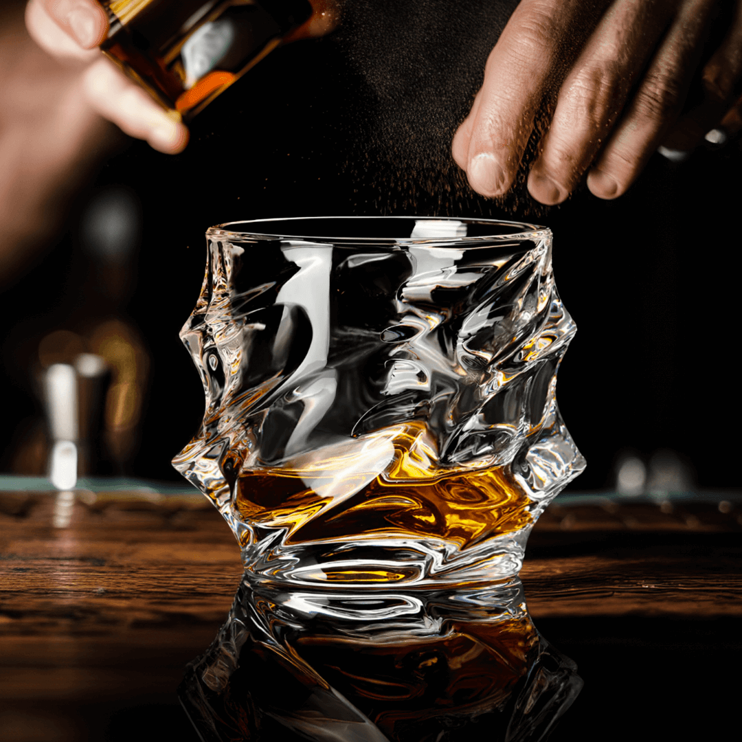 Szklanka do whisky Arashi z japońskiego kryształu