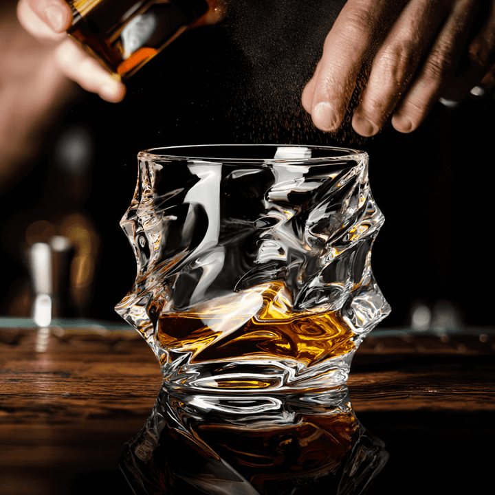 Szklanka do whisky Arashi z japońskiego kryształu