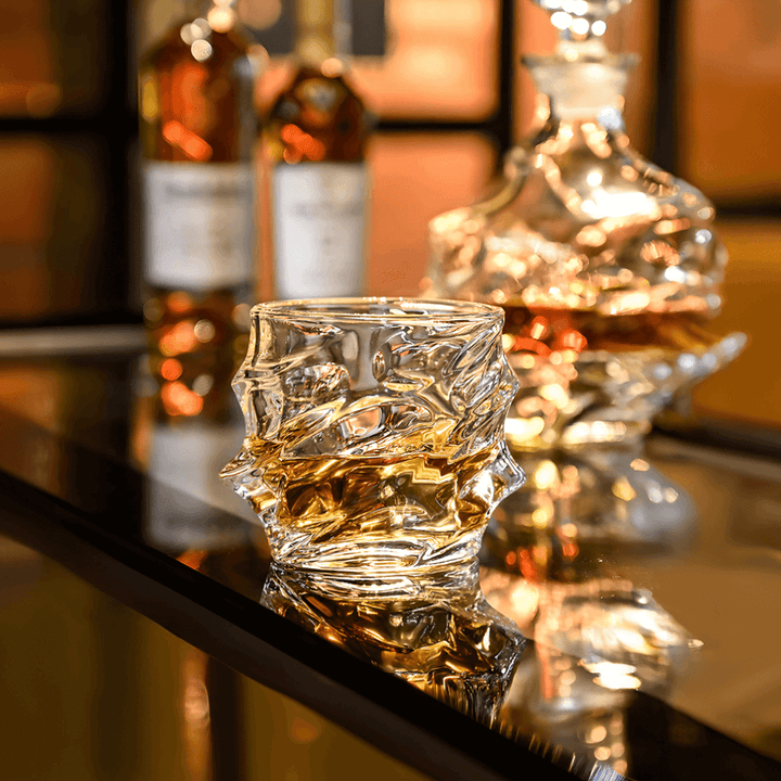 Szklanka do whisky Arashi z japońskiego kryształu