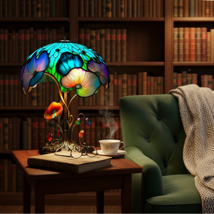 Lampa Kwiatowa Grzybowa Boho Chic