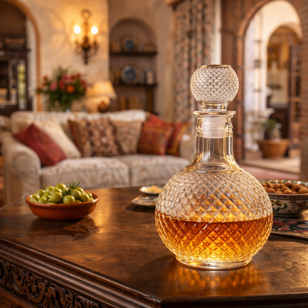 Karafka do Whisky - Diamentowe Cięcie