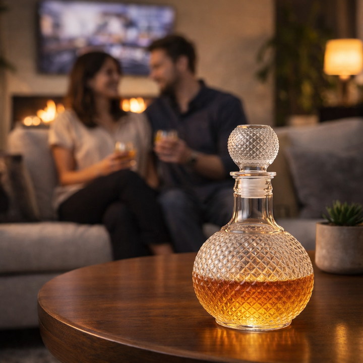 Karafka do Whisky - Diamentowe Cięcie