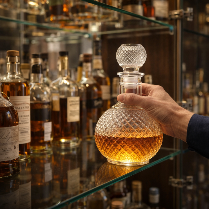 Karafka do Whisky - Diamentowe Cięcie