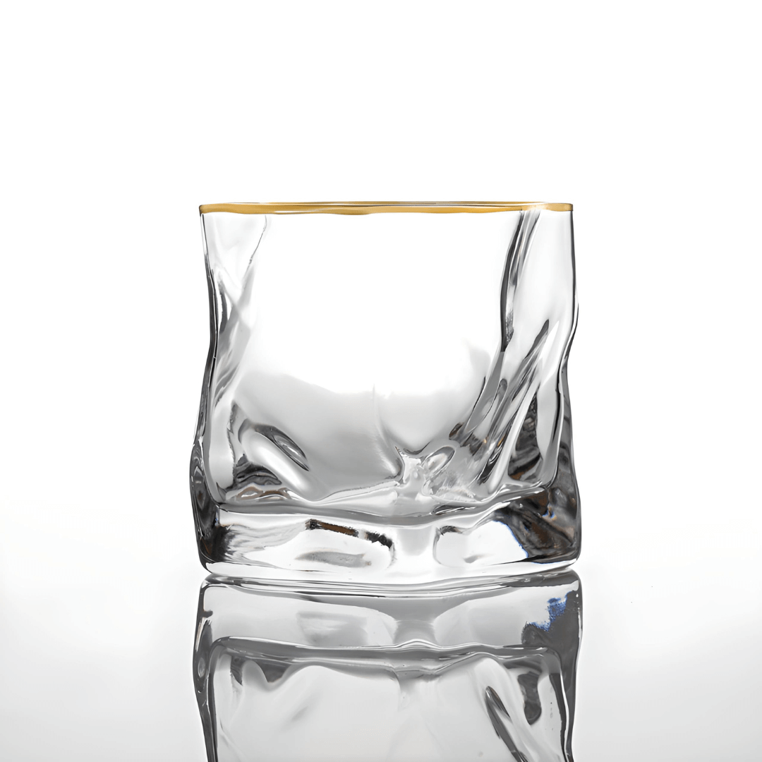 Szklanka do whisky Hoshi Gold z japońskiego kryształu