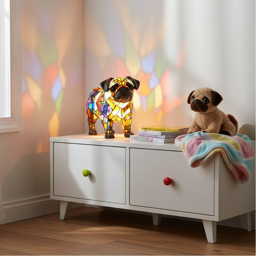 Świecący Pug