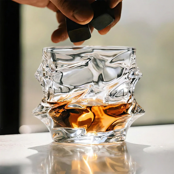Szklanka do whisky Arashi z japońskiego kryształu