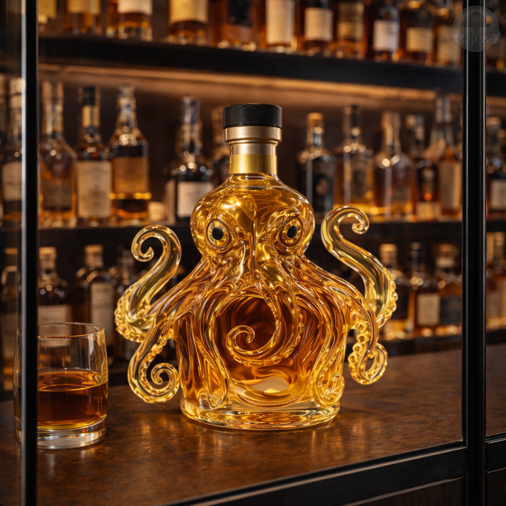 Karafka do whiskey - Edycja Ośmiornicy