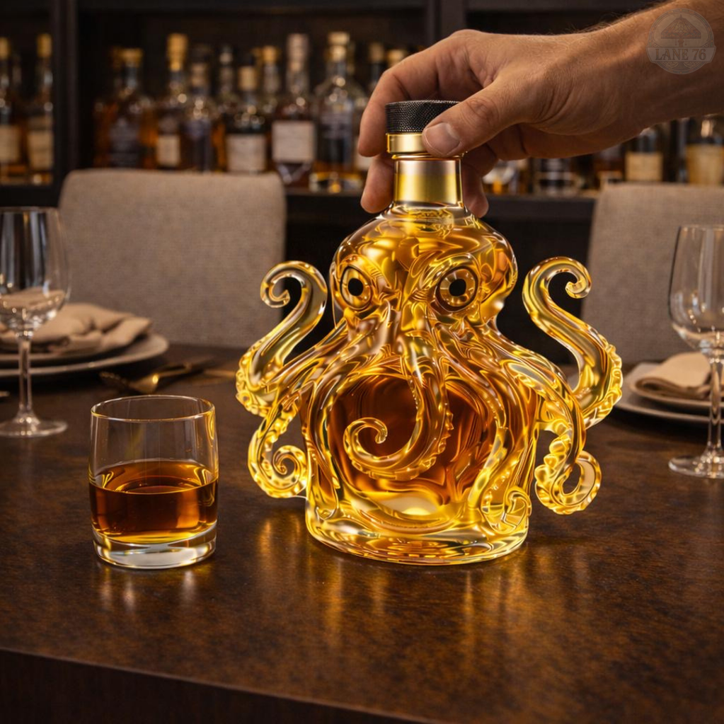 Karafka do whiskey - Edycja Ośmiornicy
