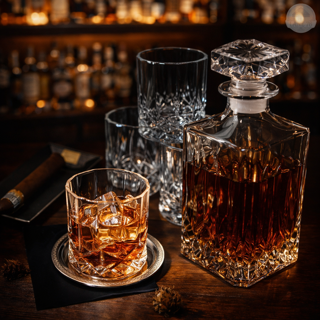 Karafka do Whiskey - Zestaw z Karafką i Szklankami