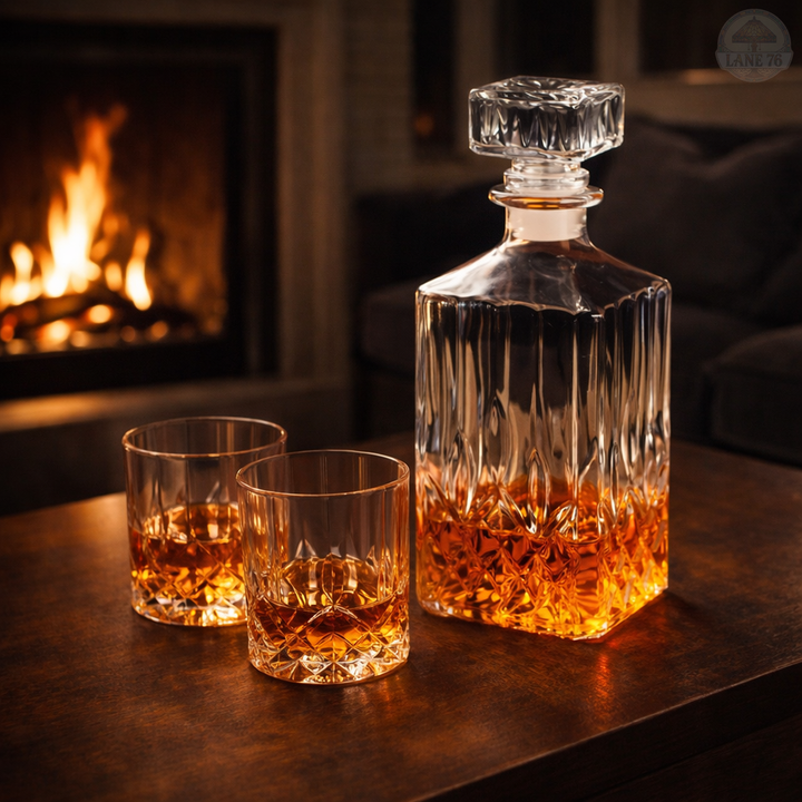 Karafka do Whiskey - Zestaw z Karafką i Szklankami