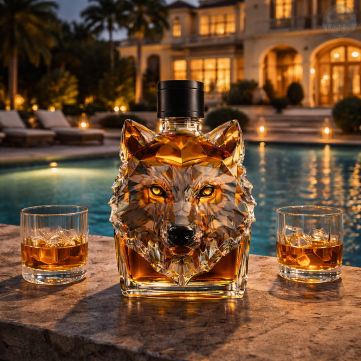 Karafka do whiskey - Edycja Wilk
