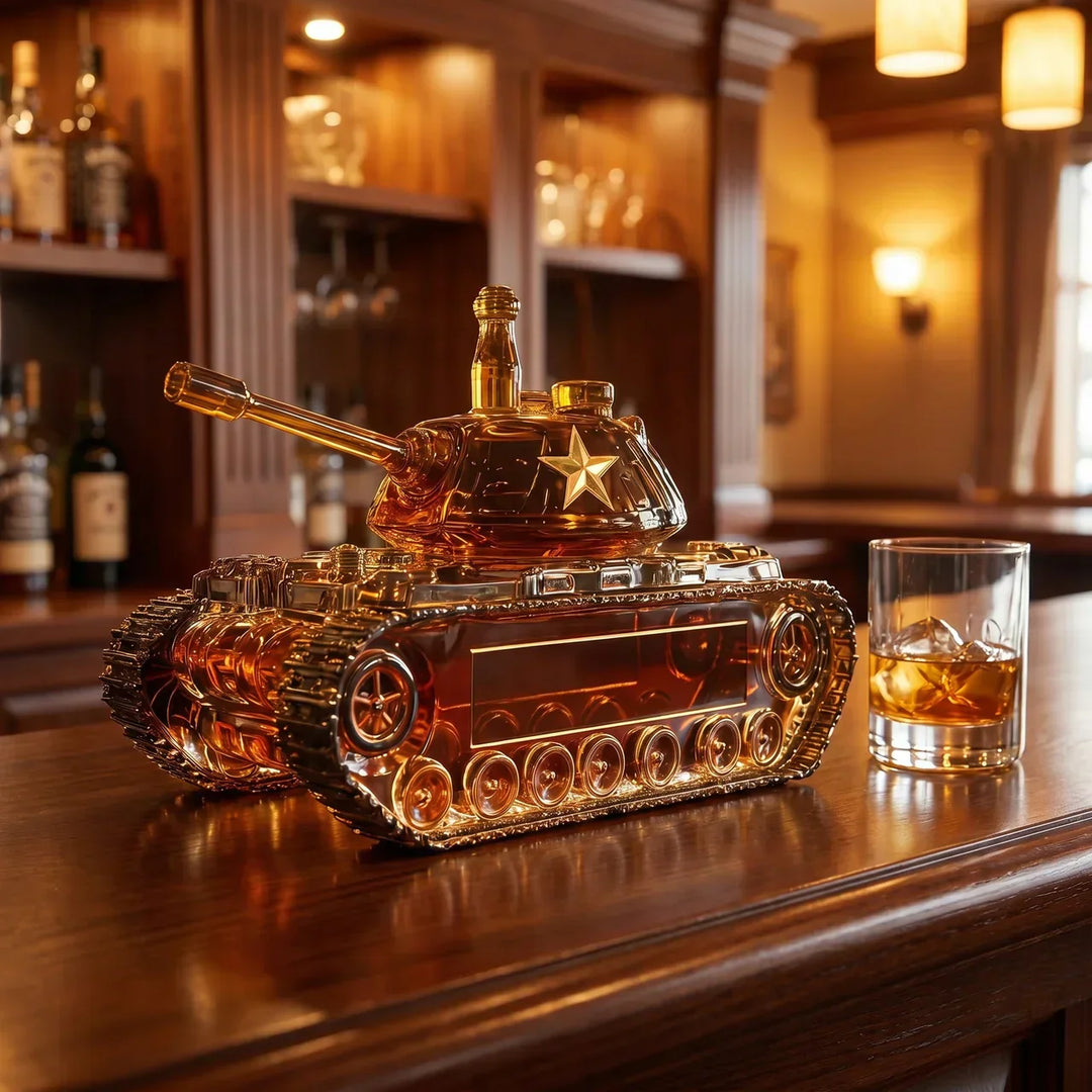 Dekanter do whiskey - Edycja TANK