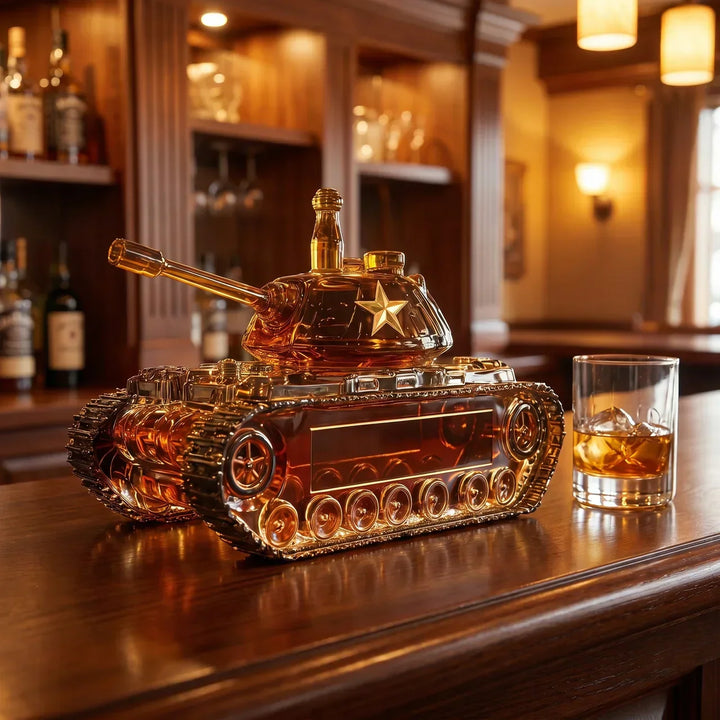 Dekanter do whiskey - Edycja TANK