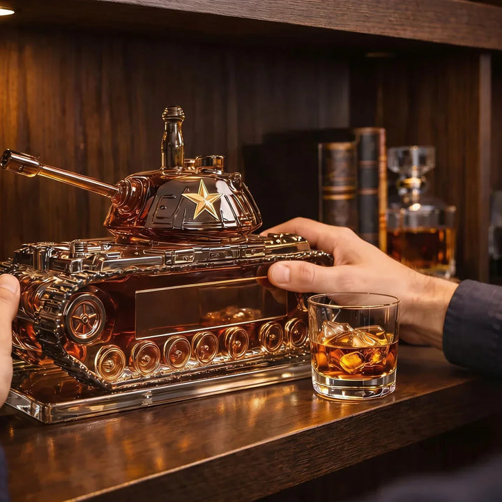 Dekanter do whiskey - Edycja TANK