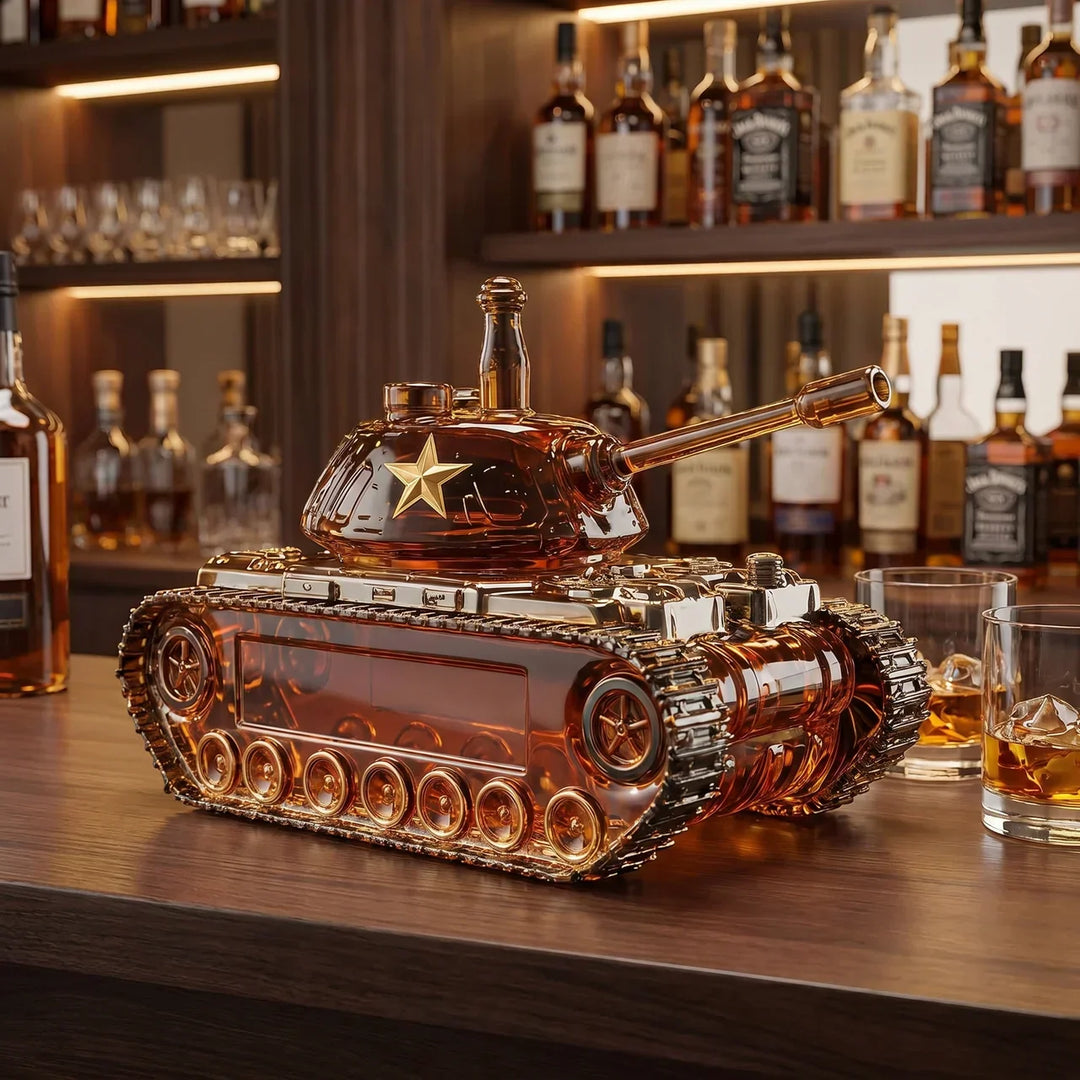 Dekanter do whiskey - Edycja TANK